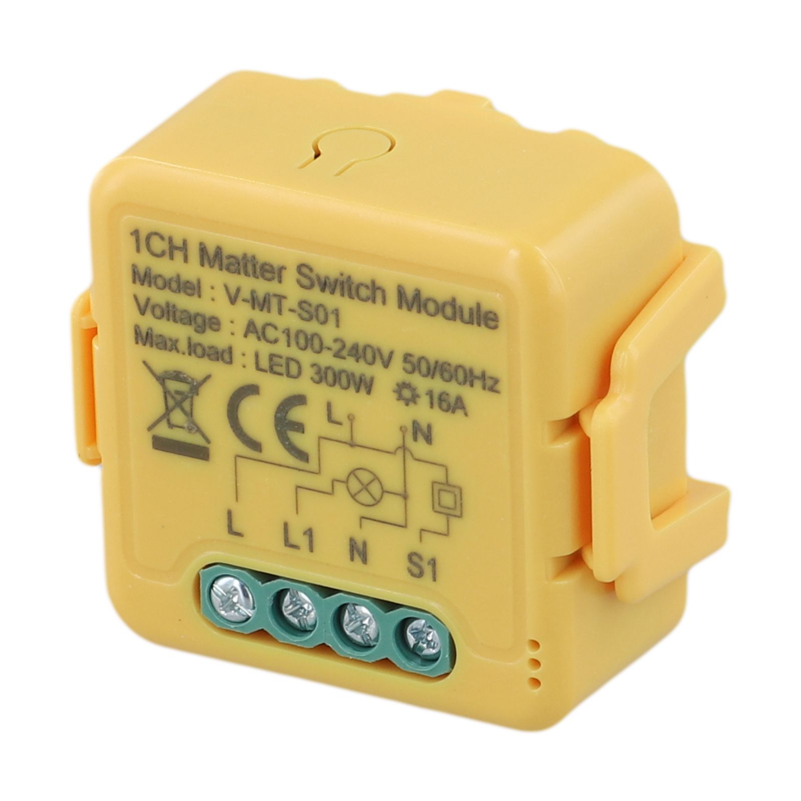 Smart Home Yellow - Interruptor de relé para el hogar