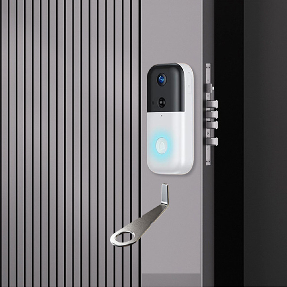 Smart Home Video - Llave plateada para timbre de video