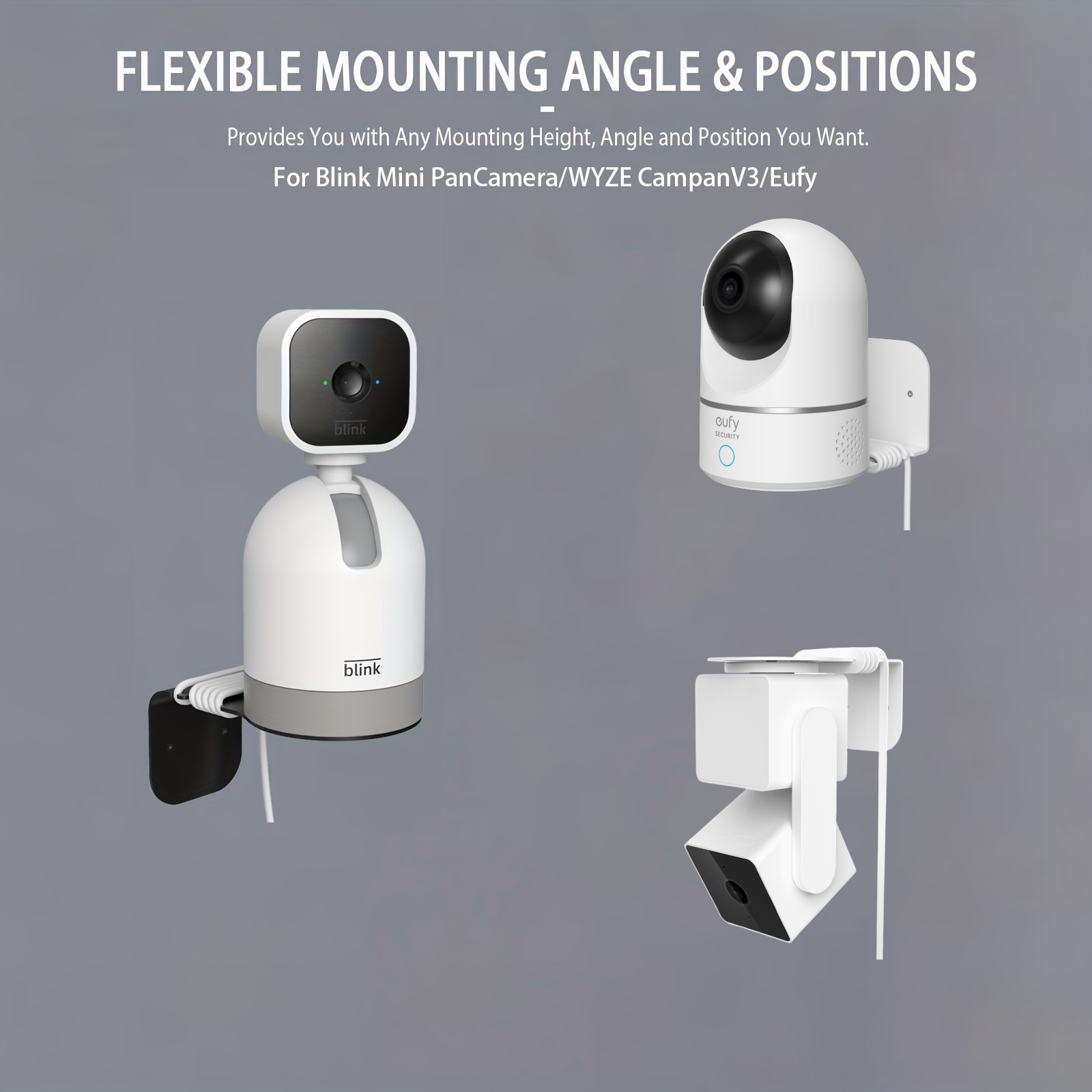 Eufy Camera E220 - Soporte adecuado para cámara Blink Mini