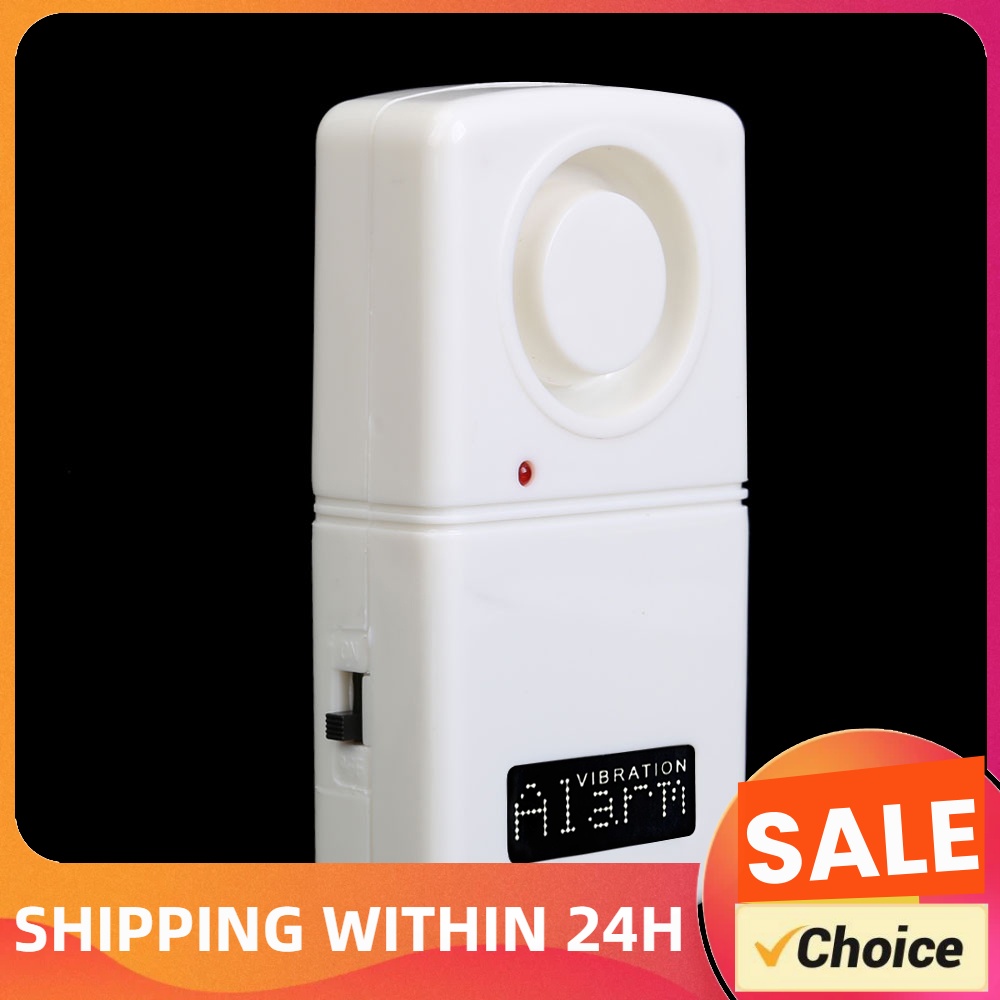 Wireless Door Sensor - Alarma de vibración de 120 dB,