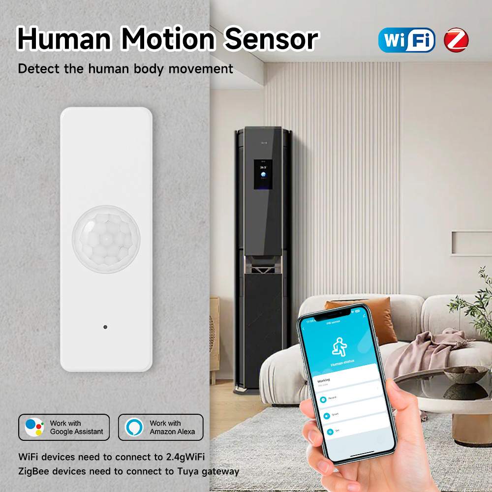 Smart Home Wiser - Tuya WiFi Zigbee PIR Sensor de