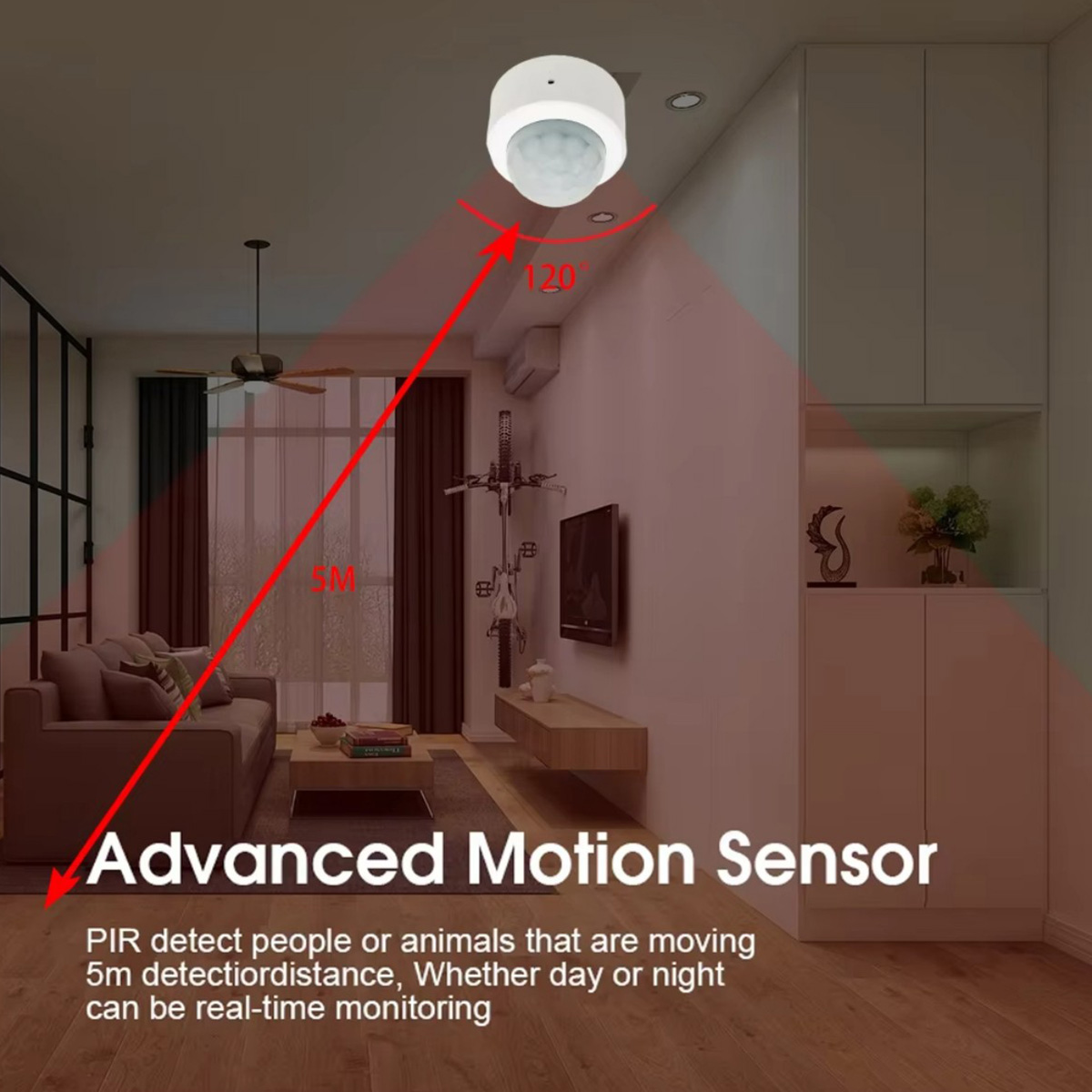 Sensor de Movimiento PIR Zigbe - Smart Home Wiser reseña y precio
