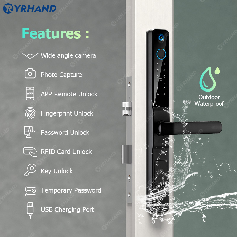 YRHAND IP66 ojo de gato sin ll - Smart Home Door Lock reseña y precio