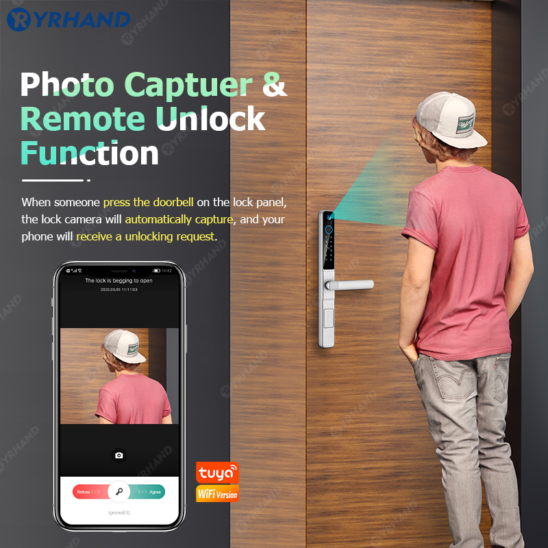 YRHAND IP66 ojo de gato sin ll - Smart Home Door Lock reseña y precio