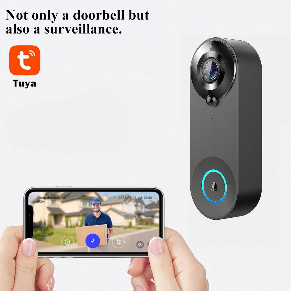 Tuya 1080P timbre inalámbrico  - Smart Home Video reseña y precio