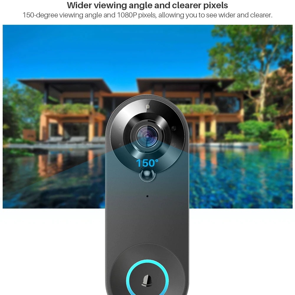 Tuya 1080P timbre inalámbrico  - Smart Home Video reseña y precio