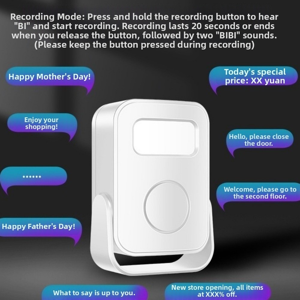 Sensor infrarrojo inteligente  - Wireless Door Sensor reseña y precio