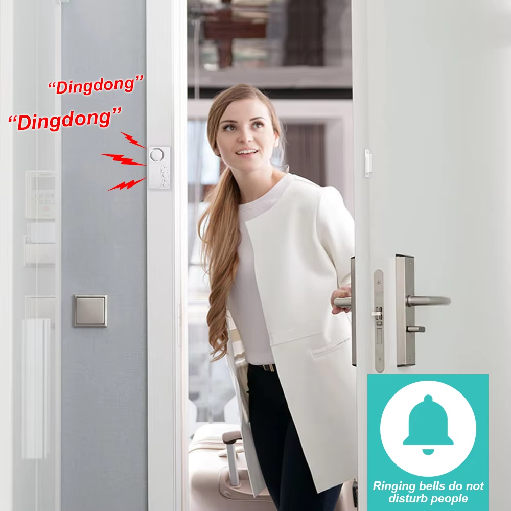 Nueva alarma de puerta de cong - Wireless Door Sensor reseña y precio