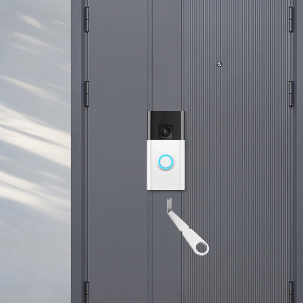 Llave plateada para timbre de  - Smart Home Video reseña y precio