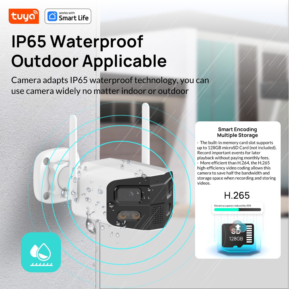 Tuya Smart 4MP 2.5K Doble Lent - Smart Home Camera Ezviz reseña y precio