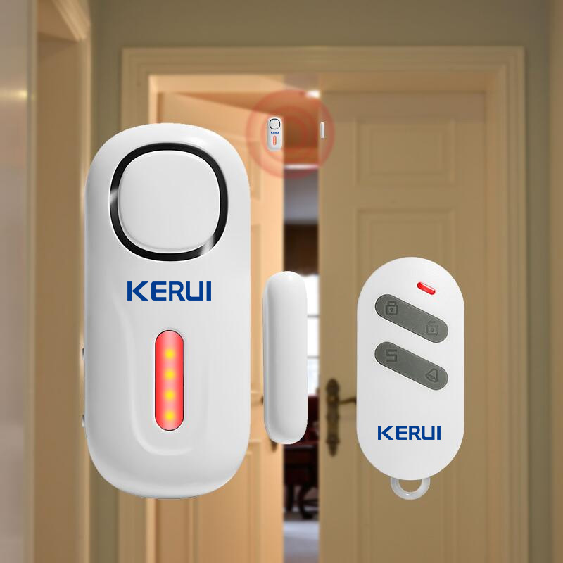 KERUI-sistema de alarma magnét - Wireless Door Sensor reseña y precio
