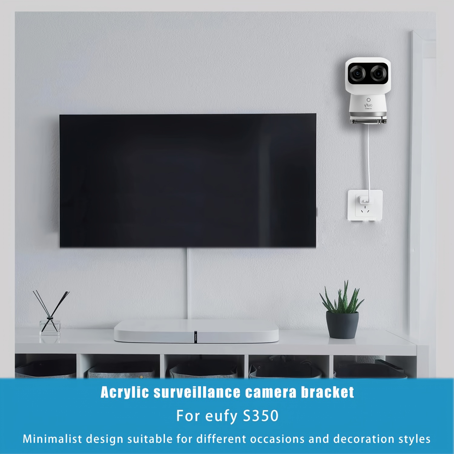 Soporte acrílico adecuado para - Eufy Camera E220 reseña y precio