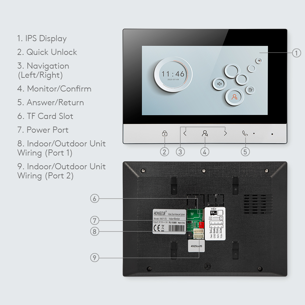 Monitor Interior Inteligente T - Smart Home Video reseña y precio