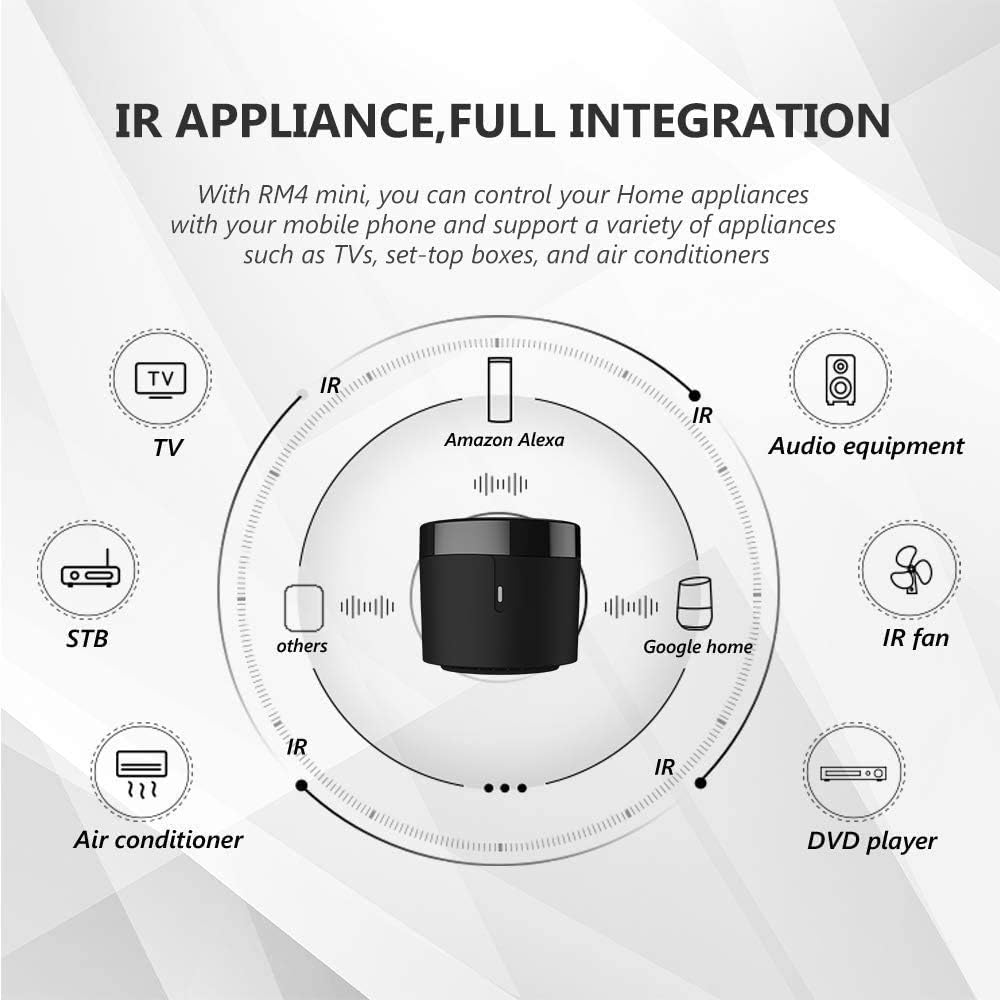 Broadlink RM4 IR Control remot - Universal Remote Smart Home reseña y precio