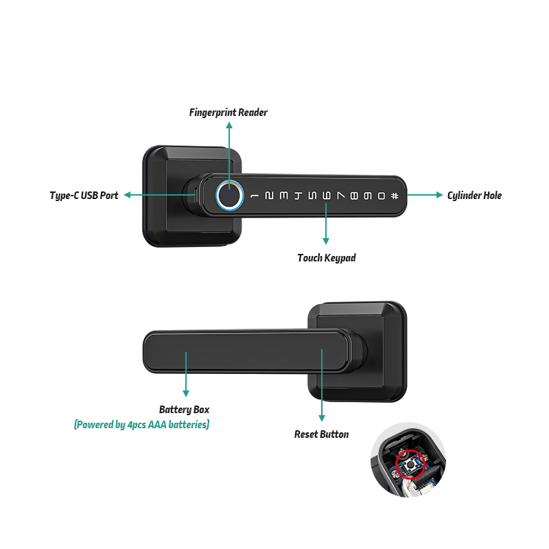 Cerradura Inteligente con Huel - Smart Home Door Lock reseña y precio