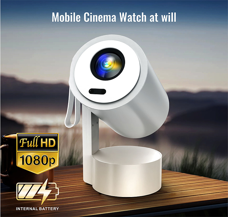 Proyector Inteligente Mini 4K  - Smart Home Video reseña y precio
