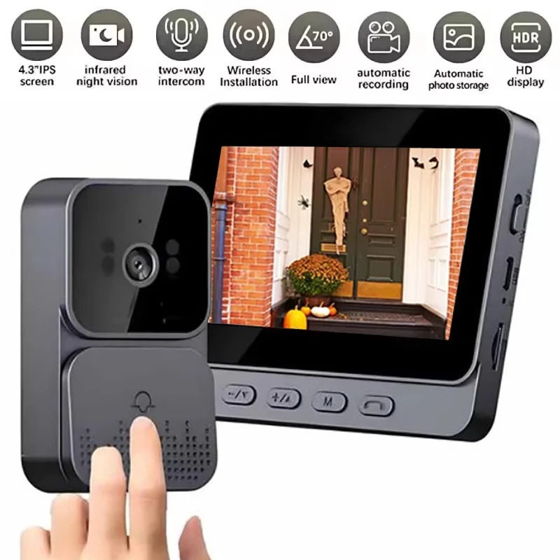 Cámara de timbre inteligente i - Smart Home Video reseña y precio