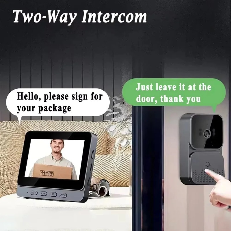 Cámara de timbre inteligente i - Smart Home Video reseña y precio