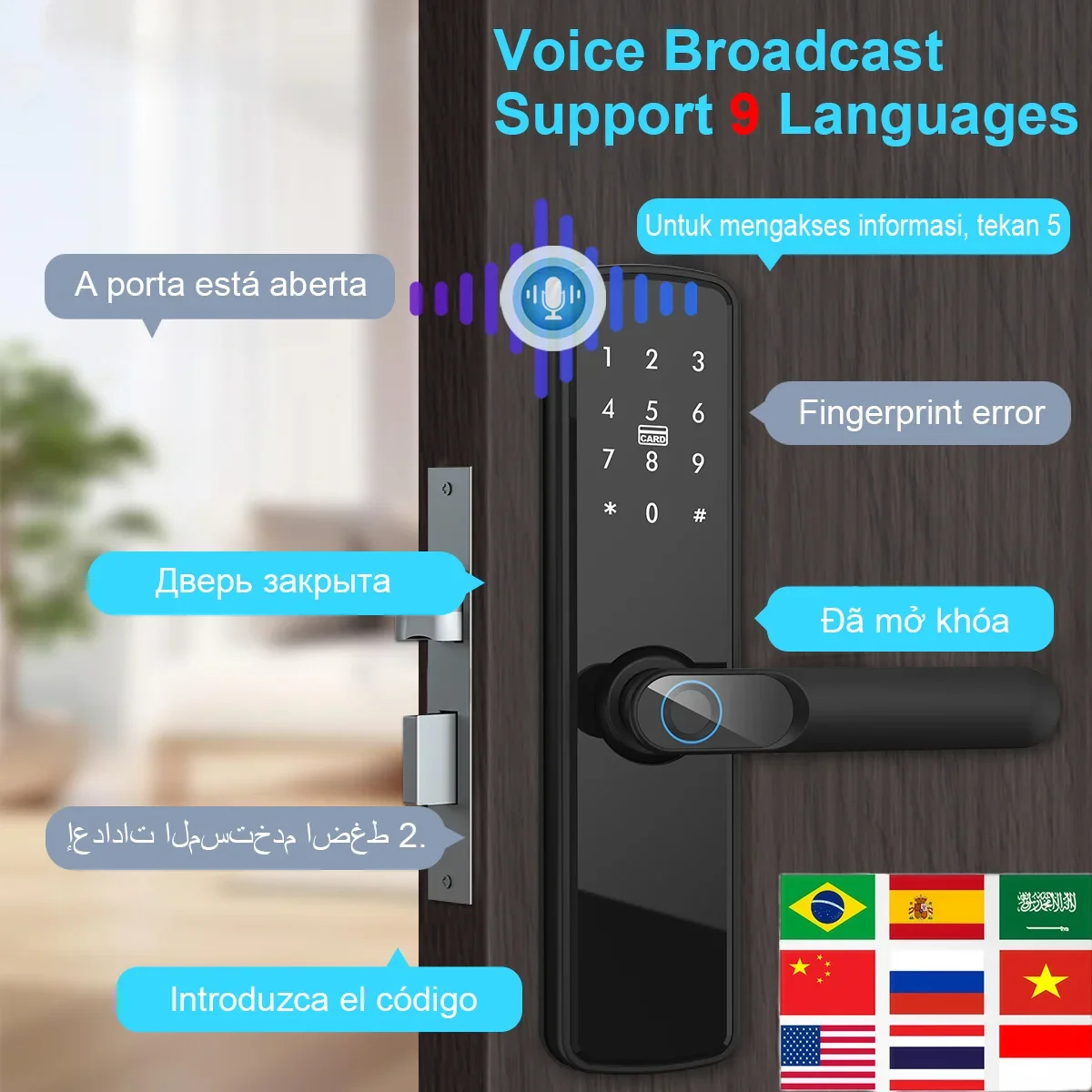Cerradura Inteligente con Huel - Smart Home Door Lock reseña y precio