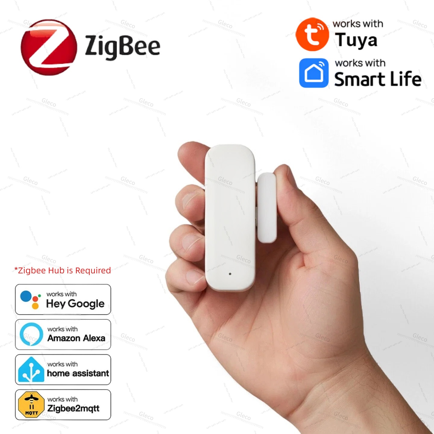 Tuya Zigbee Sensor de ventana  - Wireless Door Sensor reseña y precio