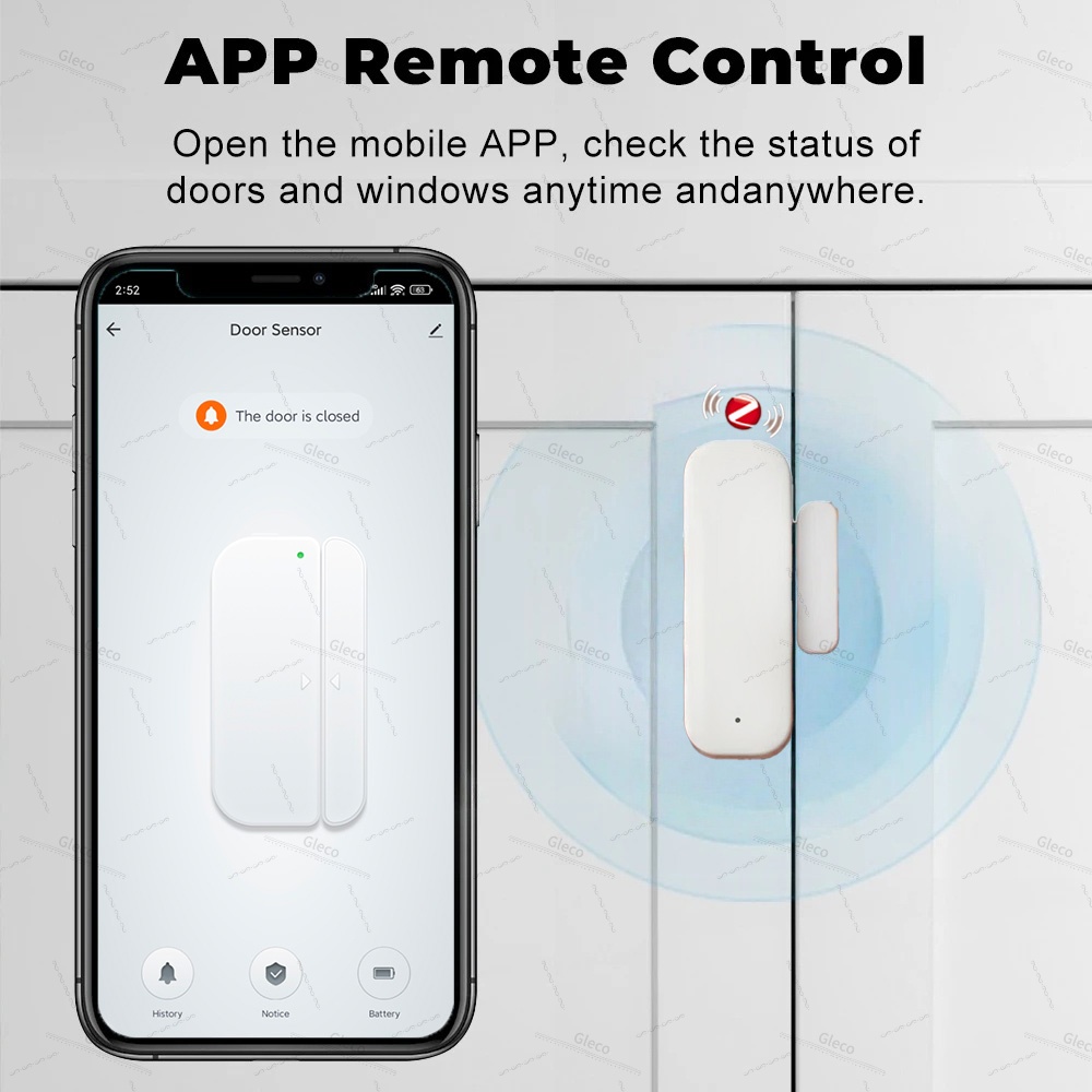 Tuya Zigbee Sensor de ventana  - Wireless Door Sensor reseña y precio